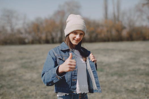 Adolescent confiant et déterminé