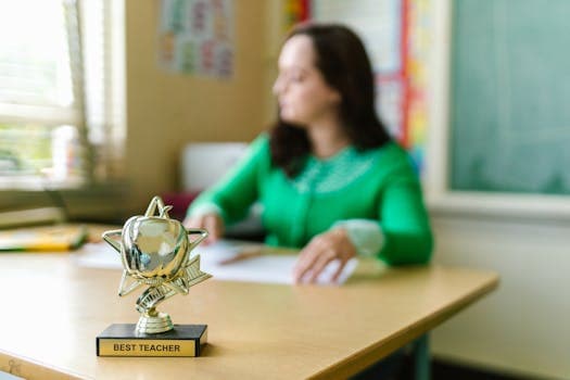 Élève qui prend confiance grâce au regard du prof